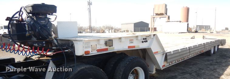 image for item IG9153 1986 Wilson 4860-FT  drop deck equipment trailer