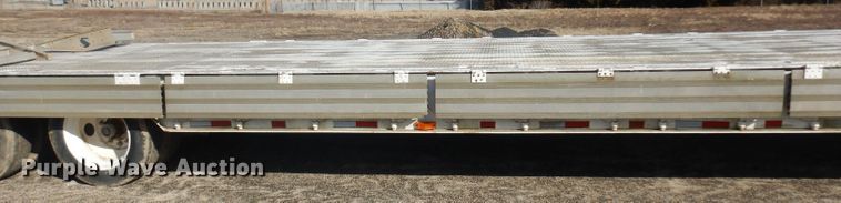 image for item IG9153 1986 Wilson 4860-FT  drop deck equipment trailer