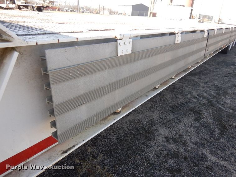 image for item IG9153 1986 Wilson 4860-FT  drop deck equipment trailer