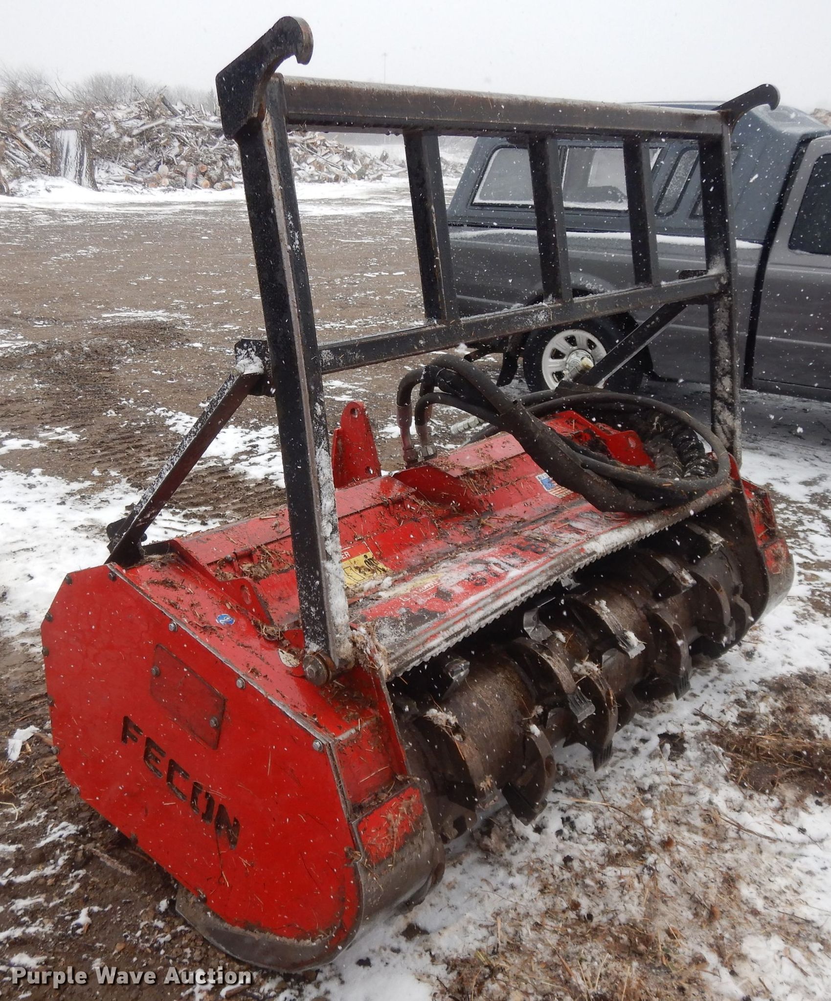 Fecon BH74SS skid steer mulcher in Topeka, KS Item DI8405 for sale