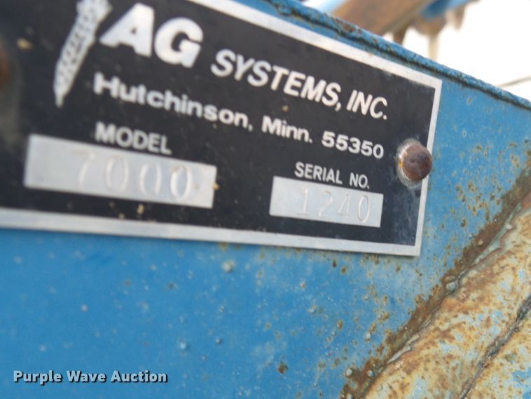 image for item DC2769 2004 Ag Systems Nitromaster 7000  anhydrous ammonia applicator