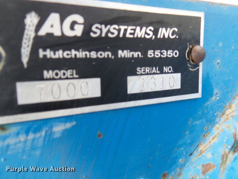 image for item DC2771 2006 Ag Systems Nitromaster 7000  anhydrous ammonia applicator