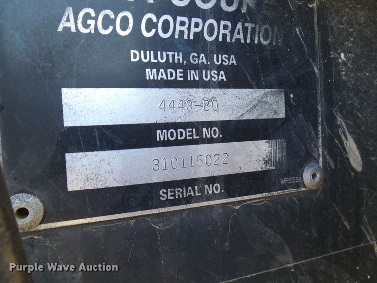 image for item DC2813 AGCO SpraCoupe 4440  sprayer