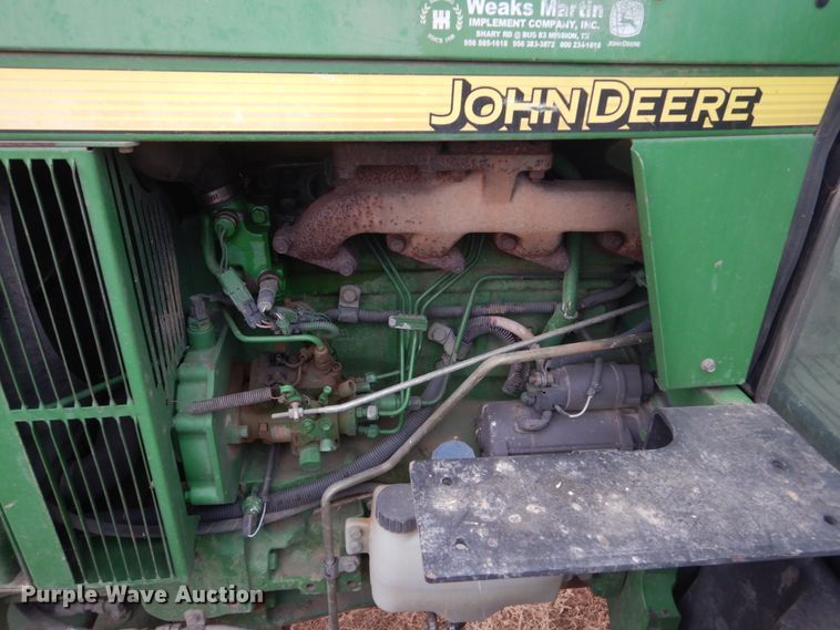 image for item DC8787 2007 John Deere 6403  MFWD tractor