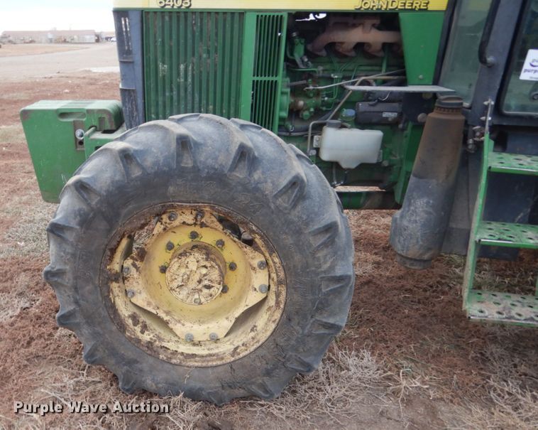 image for item DC8787 2007 John Deere 6403  MFWD tractor