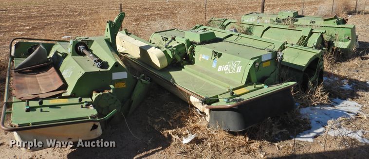 image for item DG1596 (3) Krone Big M II flail mowers