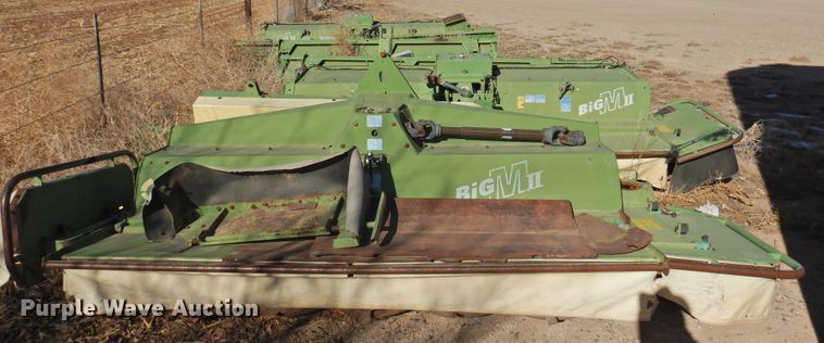 image for item DG1596 (3) Krone Big M II flail mowers
