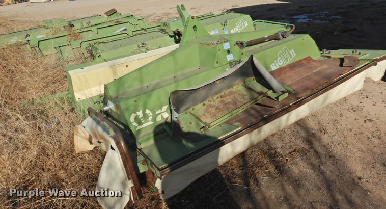 image for item DG1596 (3) Krone Big M II flail mowers