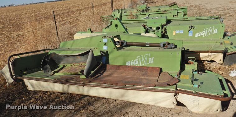 image for item DG1596 (3) Krone Big M II flail mowers