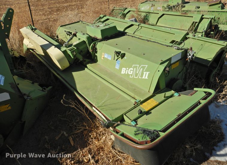 image for item DG1596 (3) Krone Big M II flail mowers