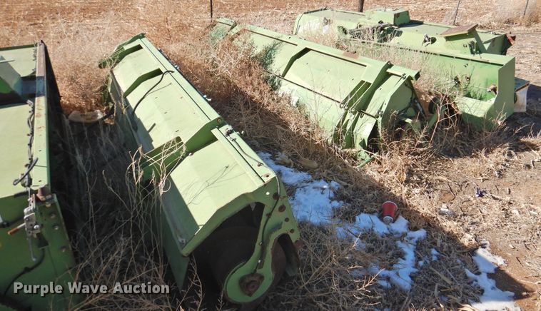 image for item DG1596 (3) Krone Big M II flail mowers