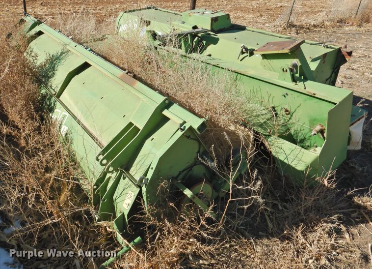 image for item DG1596 (3) Krone Big M II flail mowers