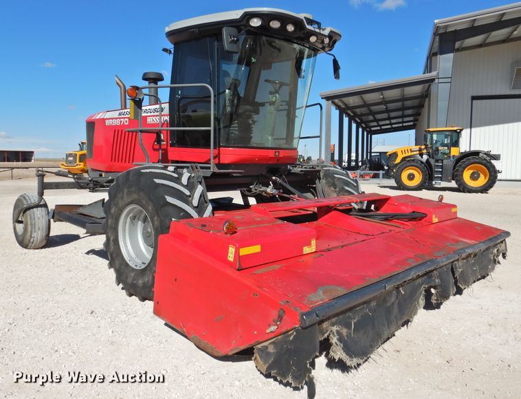 image for item DG1630 2016 Massey-Ferguson WR9870  windrower