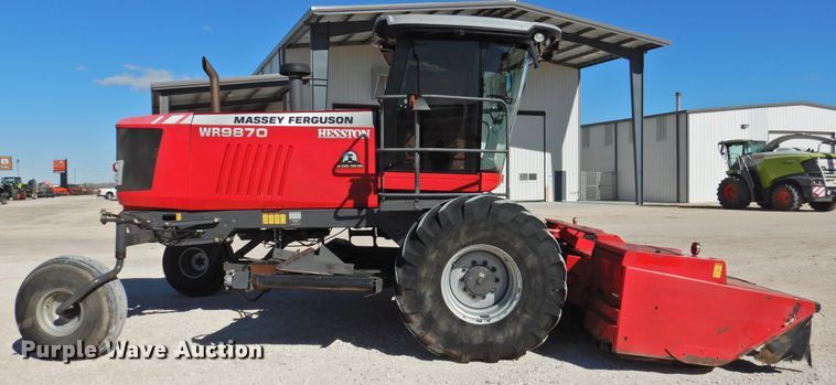 image for item DG1630 2016 Massey-Ferguson WR9870  windrower