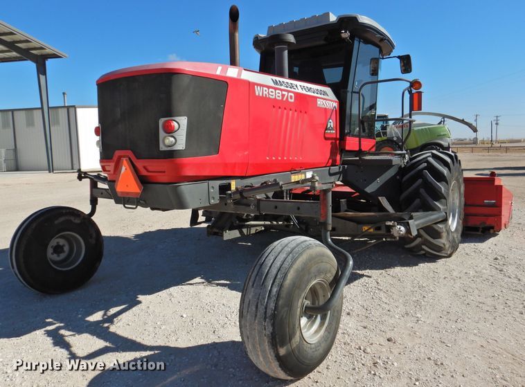 image for item DG1630 2016 Massey-Ferguson WR9870  windrower