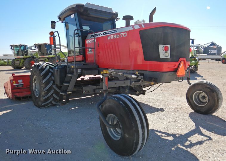 image for item DG1630 2016 Massey-Ferguson WR9870  windrower