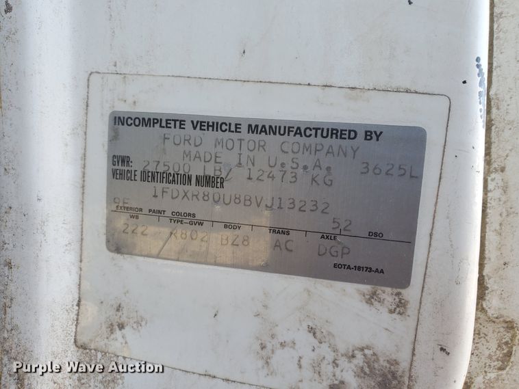 image for item DG8422 1981 Ford L8000  dump truck