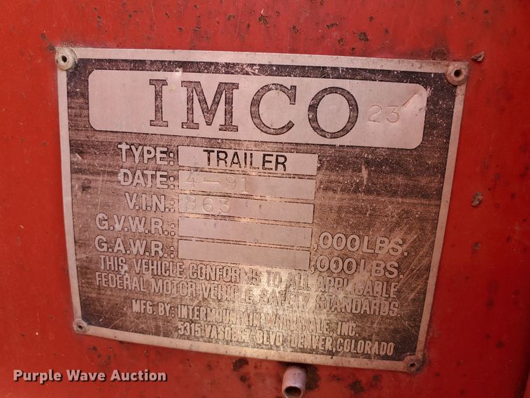 image for item DG8431 1995 International 9200  silage truck