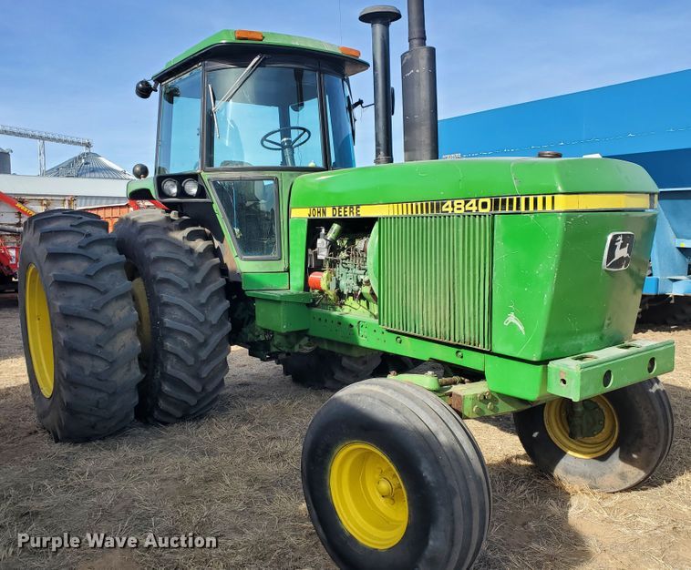 image for item DG8435 1978 John Deere 4840  tractor