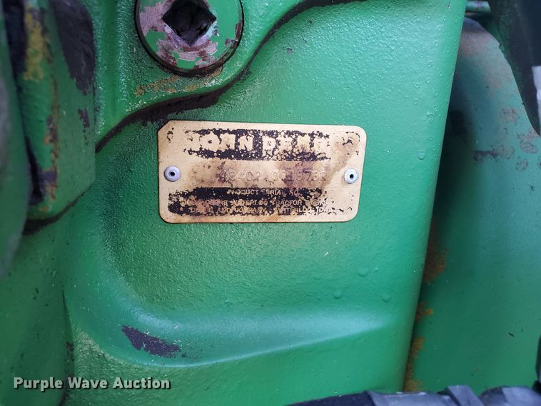 image for item DG8435 1978 John Deere 4840  tractor