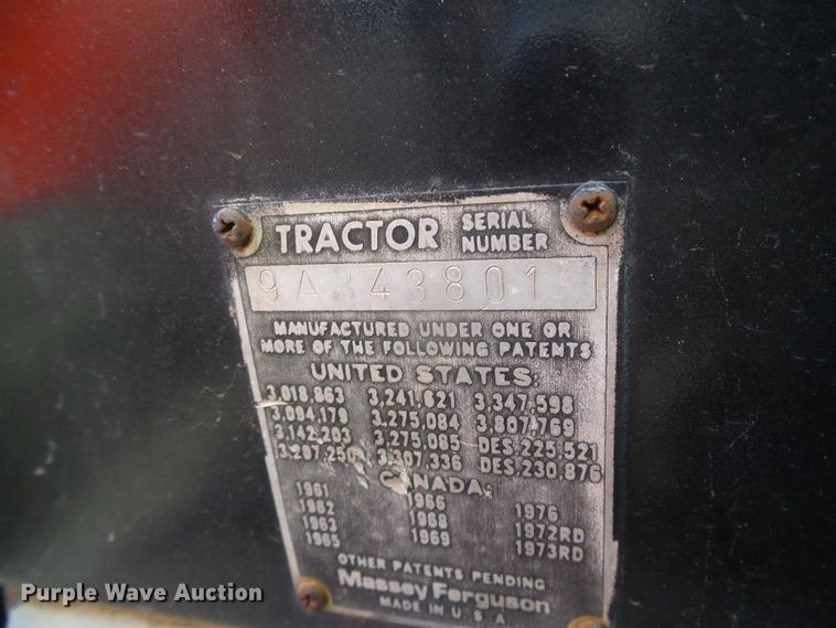 image for item DG8445 1981 Massey-Ferguson 285  tractor