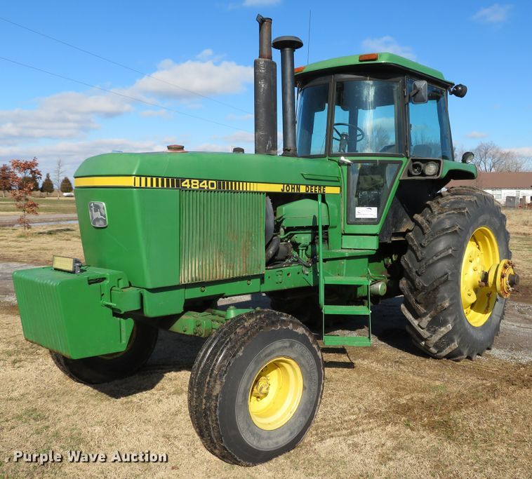 image for item DH0643 1978 John Deere 4840  tractor