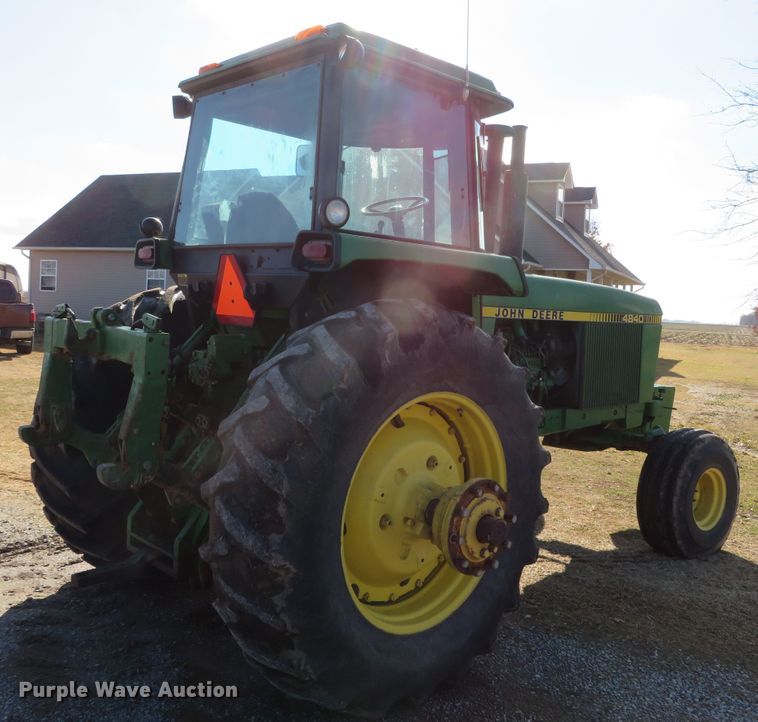 image for item DH0643 1978 John Deere 4840  tractor