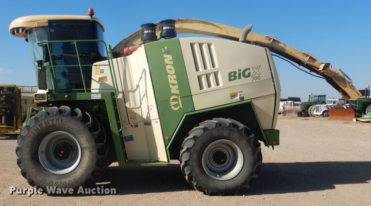 image for item DI3657 2014 Krone Big X 700  forage harvester