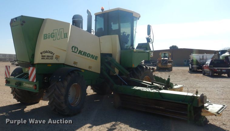 image for item DI3658 2006 Krone Big M II  PRWD windrower