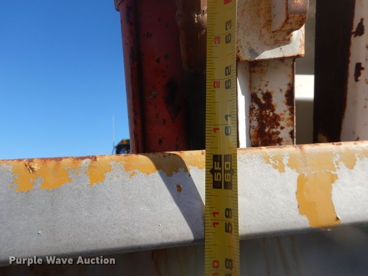 image for item DI3664 Shop built manure spreader bed