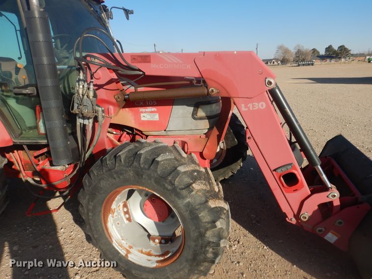 image for item DI3670 2004 McCormick CX105  MFWD tractor
