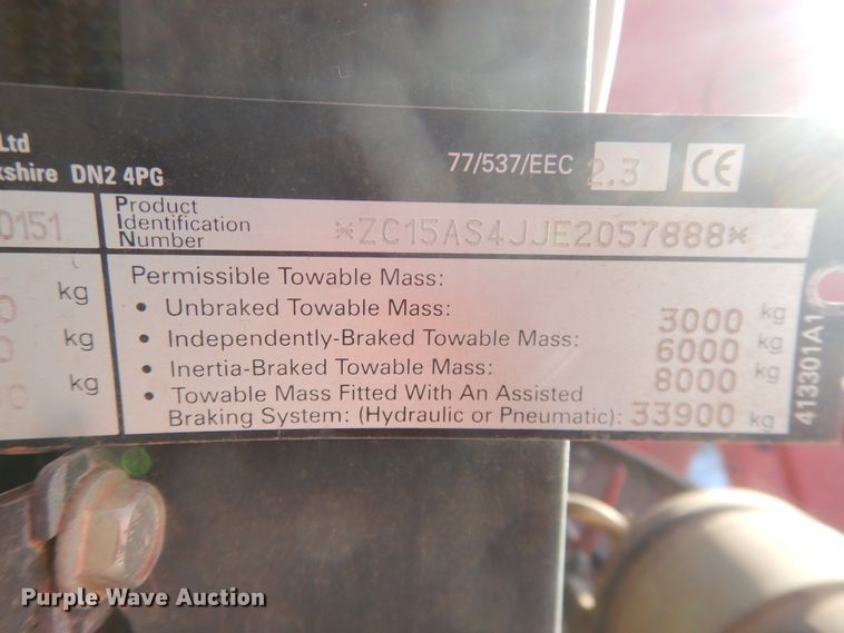 image for item DI3670 2004 McCormick CX105  MFWD tractor