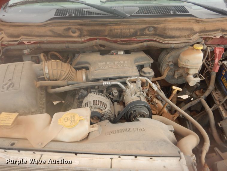 image for item DI3675 2007 Dodge Ram 1500  Mega Cab flatbed pickup truck