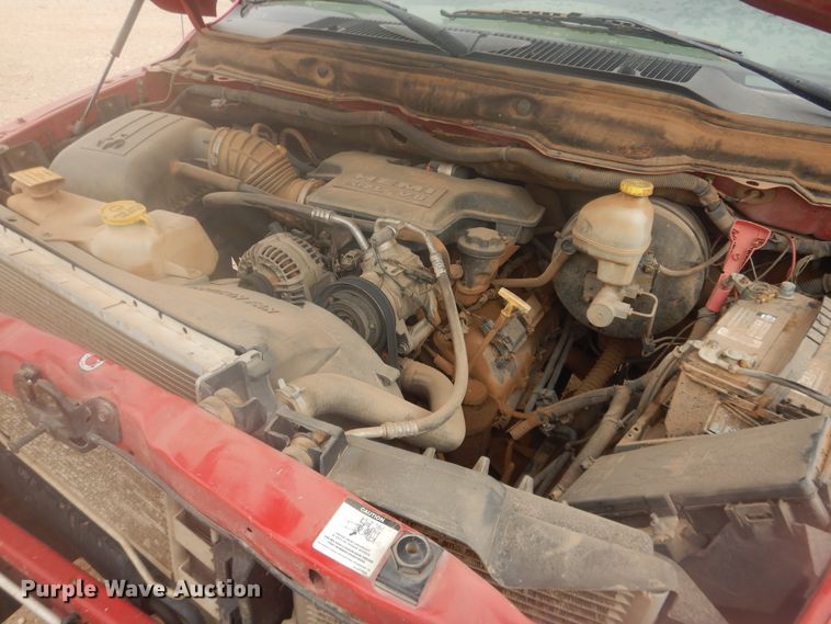 image for item DI3675 2007 Dodge Ram 1500  Mega Cab flatbed pickup truck