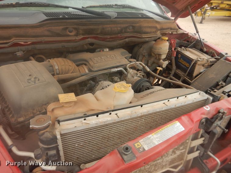 image for item DI3675 2007 Dodge Ram 1500  Mega Cab flatbed pickup truck