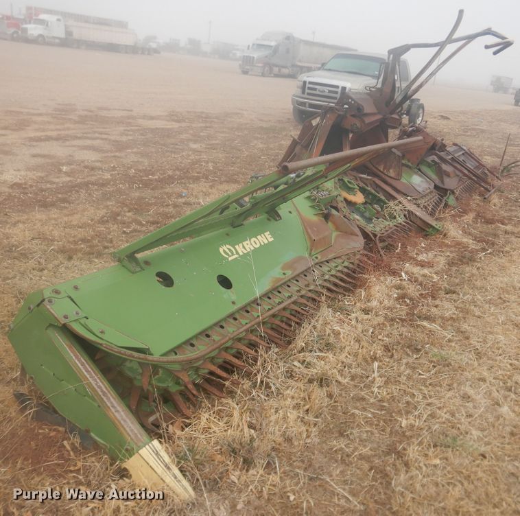 image for item DI3678 2013 Krone Easy Collect 903 forage head