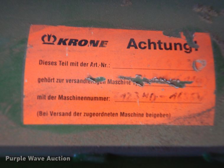 image for item DI3679 Krone kernel processor