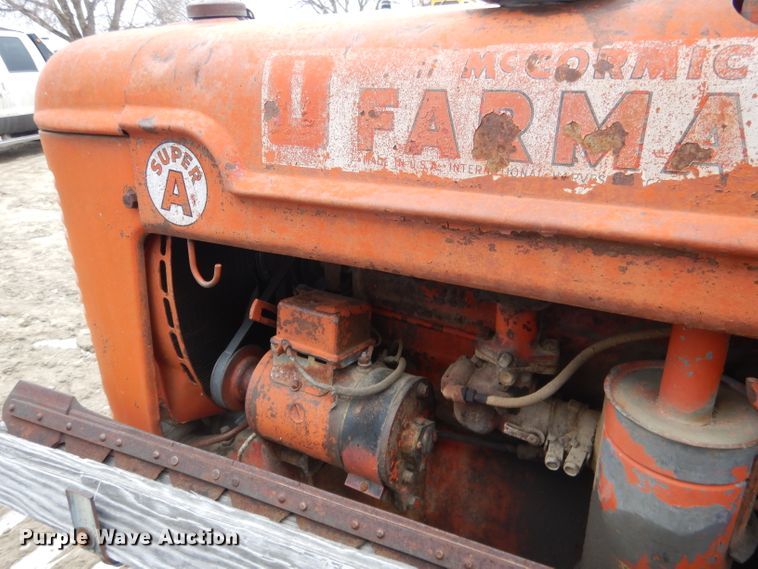 image for item FA9461 Farmall Super A  tractor