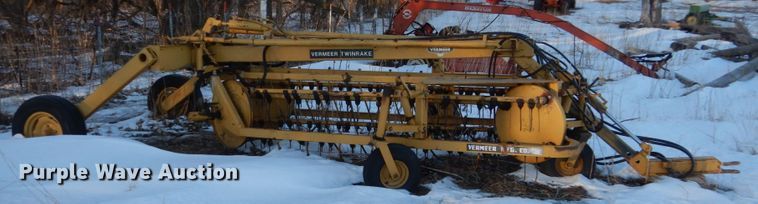image for item HS9808 Vermeer Twin rake hay rake