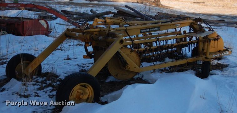 image for item HS9808 Vermeer Twin rake hay rake