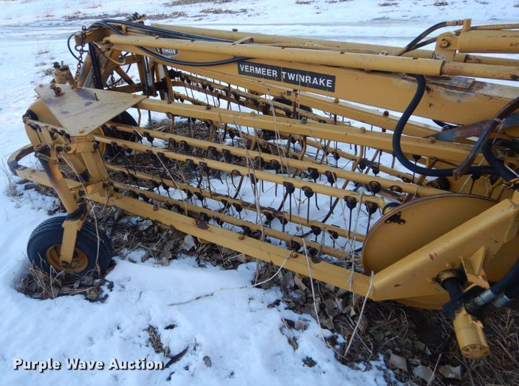 image for item HS9808 Vermeer Twin rake hay rake