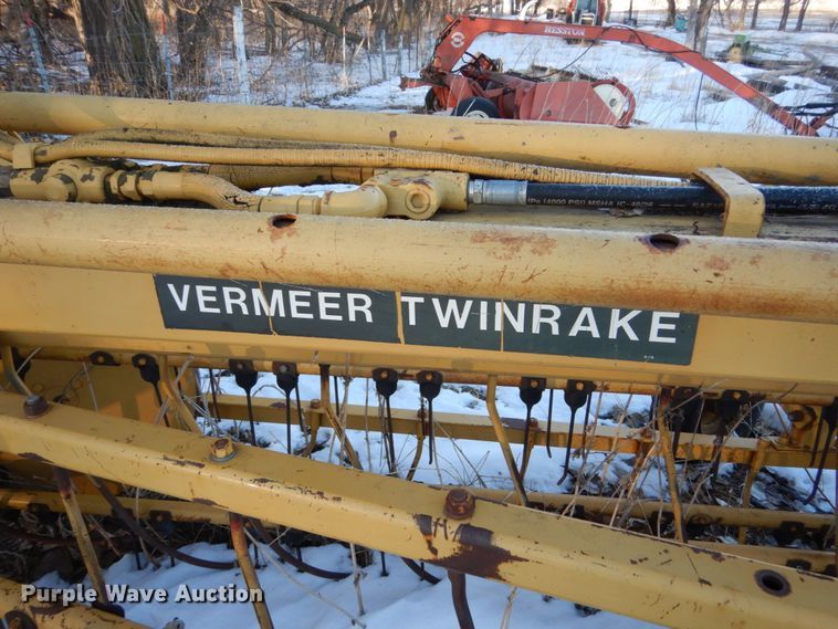 image for item HS9808 Vermeer Twin rake hay rake