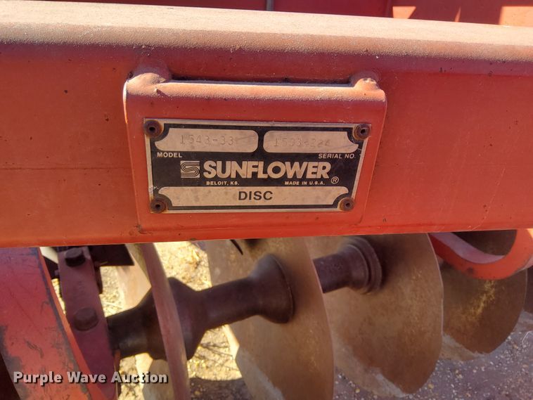 image for item HW9626 Sunflower 1543-33 tandem off-set disk