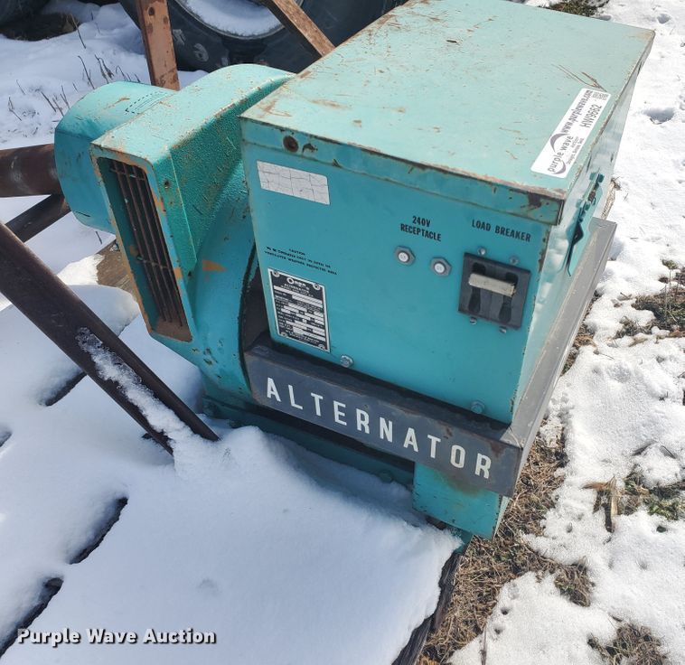 image for item HW9662 Onan 15.0YD-3G/1AA  alternator