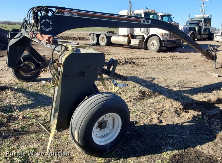 image for item HW9663 Hesston 1170 Hydroswing carriage