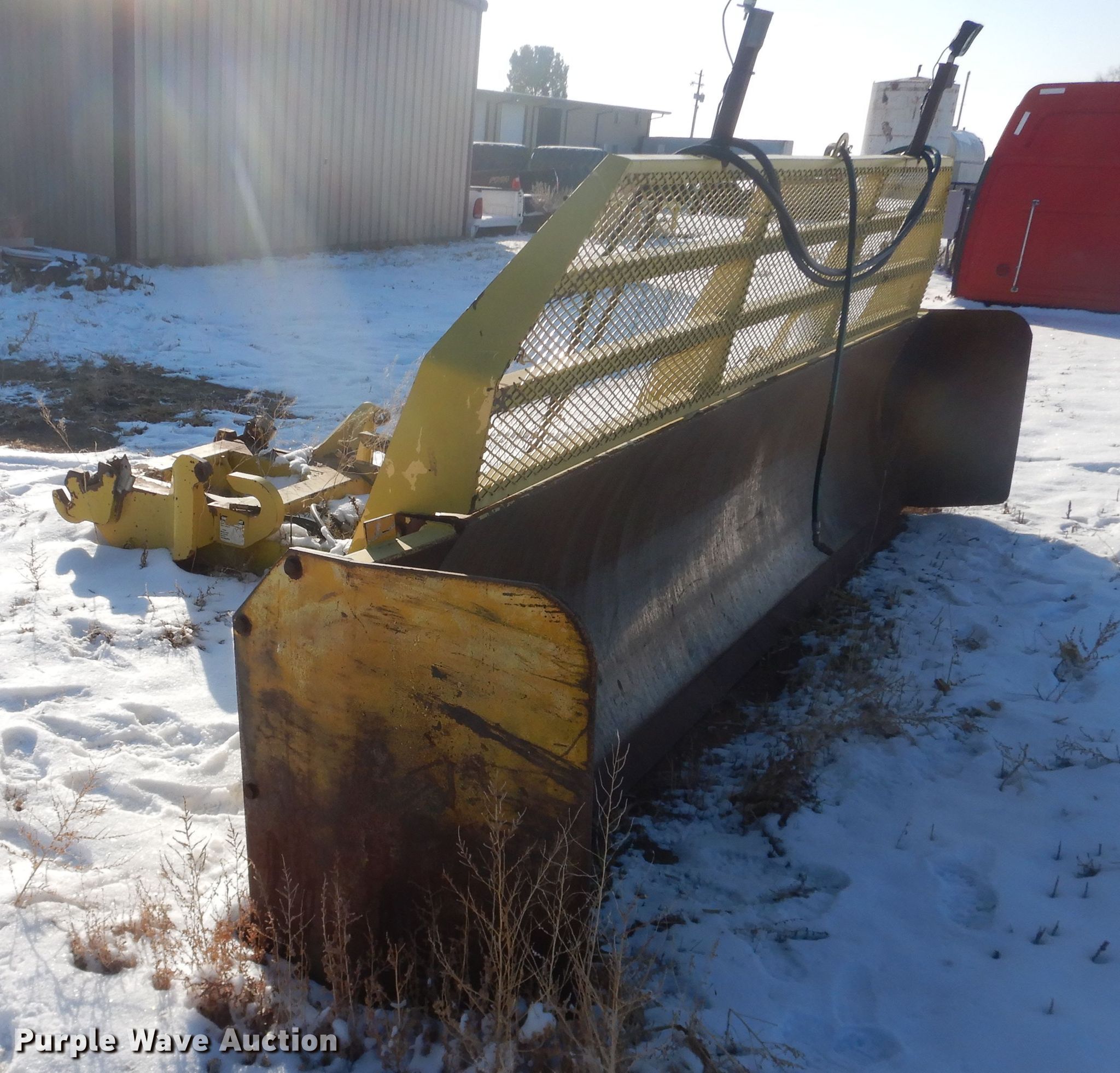 Degelman 141 silage/dozer blade in Hereford, TX Item DI3672 sold
