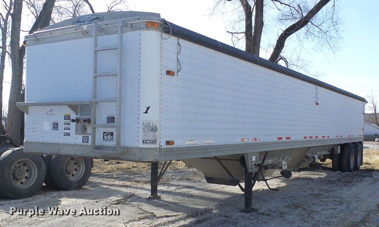 image for item DC2809 1999 Timpte double hopper bottom grain trailer