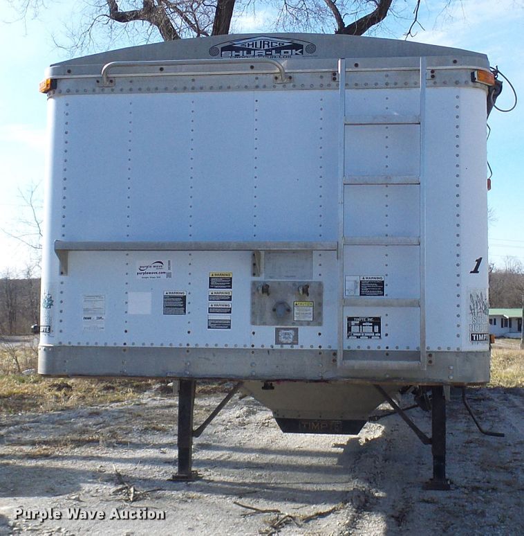 image for item DC2809 1999 Timpte double hopper bottom grain trailer