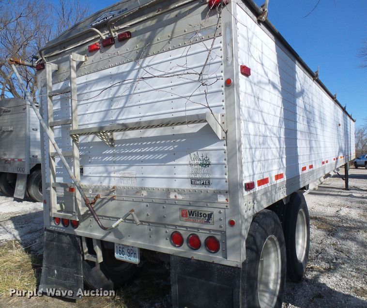 image for item DC2809 1999 Timpte double hopper bottom grain trailer