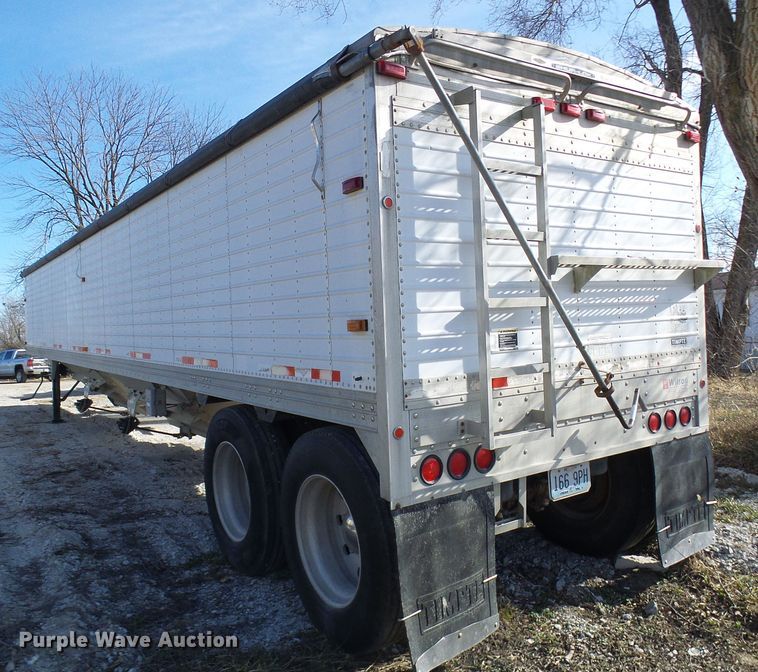 image for item DC2809 1999 Timpte double hopper bottom grain trailer